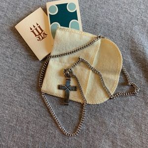 James Avery cross with chain